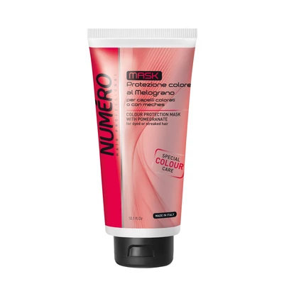 Numero Color Protection Mask with pomegranate