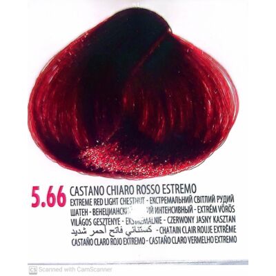 Brelil SERICOLOR 5.66 (Extrém vörös világos gesztenye) 100 ml