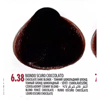 Brelil SERICOLOR 6.38 (sötét csokoládészőke) 100 ml